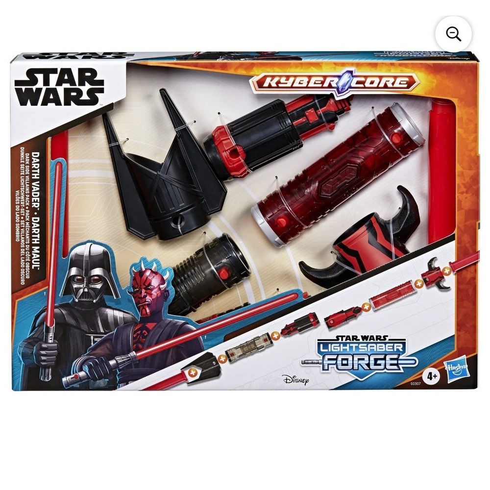 Star Wars Lightsaber Forge Kyber Core Dark Side Villains Pack